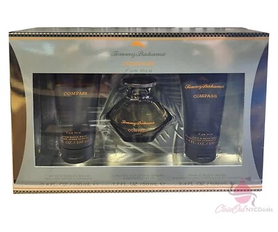 Tommy Bahama Brújula Colonia Set de Regalo de 3 Piezas - 1.7 OZ Spray EDC + Más Foto 1 de 2