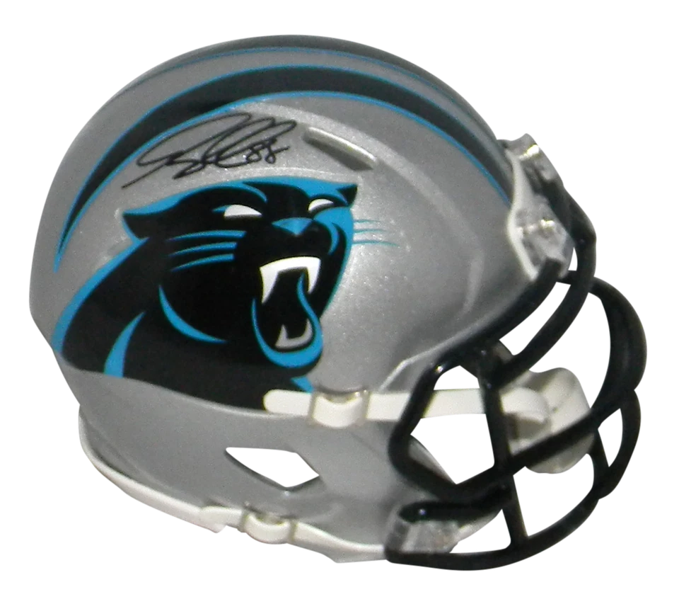 MINICASCO BECKETT CAROLINA PANTHERS SPEED FIRMADO POR GREG OLSEN Foto 1 de 1