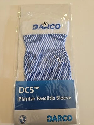 Darco DCS рукав для подошвенного фасциита средний поддерживающая дуга компрессионный синий - Изображение 1 из 2