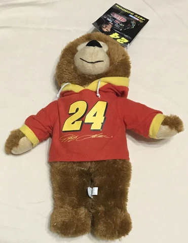 NASCAR Jeff Gordon #24 Teddy Bear Plush Stuffed Animal Hendrick Motorsports Cover