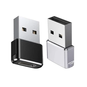 Pc Laptop to Phone Type C A Male USB to USB Female Adapter Charger Converter - Picture 1 of 11