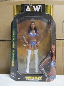 AEW Unrivaled Series 1 v2 BRANDI RHODES Figure 1B Variant BRAND NEW NEVER OPENED - Picture 1 of 7