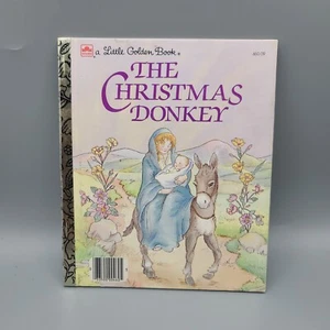 A Little Golden Book The Christmas Donkey 1984 - Picture 1 of 8