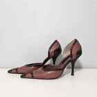 Steven by Steve Madden Spectator D'Orsay Pumps Two Tone Leather Womens 6.5M