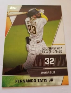 Topps 2021 Series 2 - Fernando Tatis Jr - Padres - Significant Statistics - Bild 1 von 6