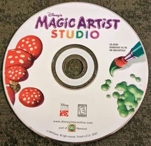 Disney's Magic Artist Studio - raro juego retro para PC - solo disco - Imagen 1 de 1