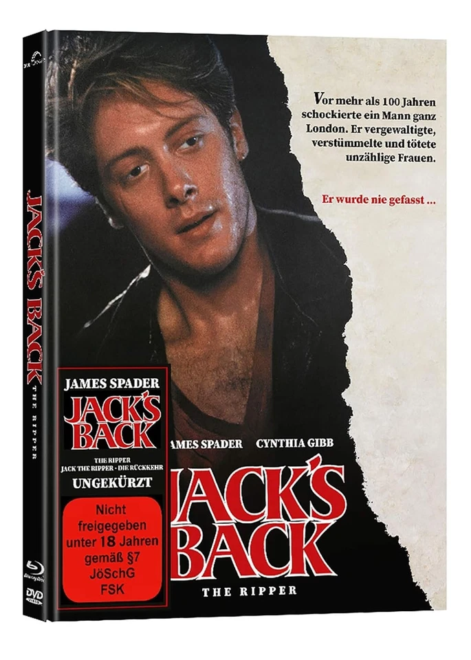 Jack´s Back - The Ripper - Mediabook - Cover A (+ DVD) [Blu-ray] NEU - Bild 1 von 1