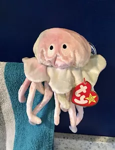 Goochy the Jellyfish Beanie Baby, NWT 1998-99 Free Shipping, Vintage - Picture 1 of 9