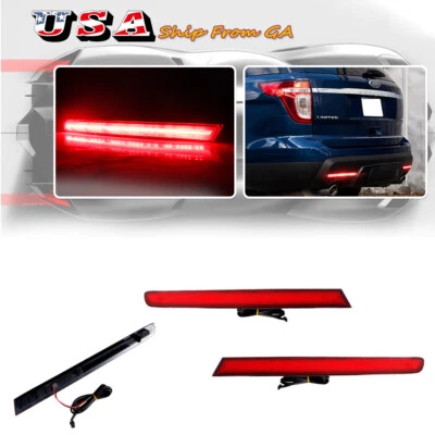 Сигнальная лампа для заднего бампера отражателя тормоза заднего фонаря для Ford Explorer 2011-15 годов выпуска - Изображение 1 из 4