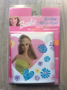 BARBIE WALLPAPER BORDERS ROOM BORDER STICK-UPS 12.7cm x 4.57m BY MATTEL 2001 NEW - Picture 1 of 3