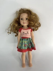 American Girl Wellie Wishers Doll Red Haired Willa 14" Kids Girl Toy With Outfit - Picture 1 of 6