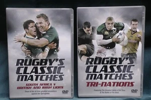 2 X DVD Tri-Nations Classic Matches: South Africa v British & Irish Lions. 2003 - Picture 1 of 6