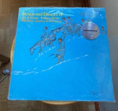 New World Records-Songs and Dances of the Eastern Indians-1985 - Image 1 of 3