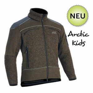 PSS - Chaqueta de piel de fibra para niños - Chaqueta de punto de fibra ARCTIC X-TREME - marrón/olivo KIDS - Imagen 1 de 3