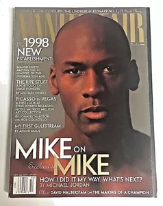 Michael Jordan Vanity Fair Magazine October 1998 Exclusive Mike On Mike - Imagen 1 de 12