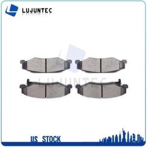 4X Frenos traseros y pastillas metálicas para 04 05 06 2007 2008 2009 Cadillac XLR - Imagen 1 de 4