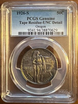 1926 Oregon Trail Half Dollar PCGS Certified - Image 1 of 2