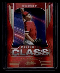 2022 Panini Absolute #RC-10 Reid Detmers Rookie Class Spectrum Red #/99 - Picture 1 of 2