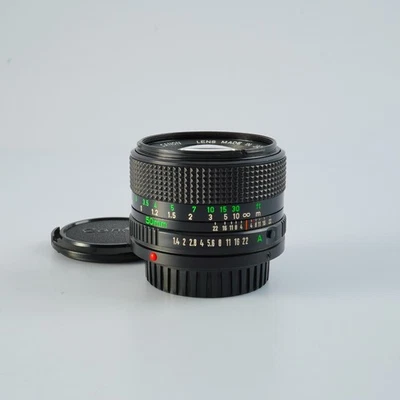 AS-IS Canon New FD 50mm F/1.4 Prime Lens - Image 1 of 4