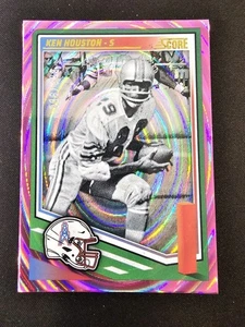 2025 Score Football Ken Houston #299 Ellipse Pink #d 236/399 HOF Oilers - Picture 1 of 3