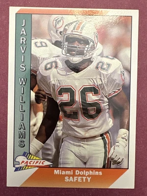 1991 Pacific #279 Jarvis Williams - Miami Dolphins - Image 1 of 2