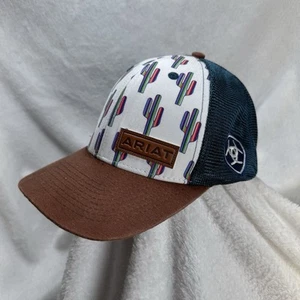 Ariat Cactus Truckermütze mit Druckknopflasche MOne Größe Netzrücken Colorblock - Bild 1 von 6