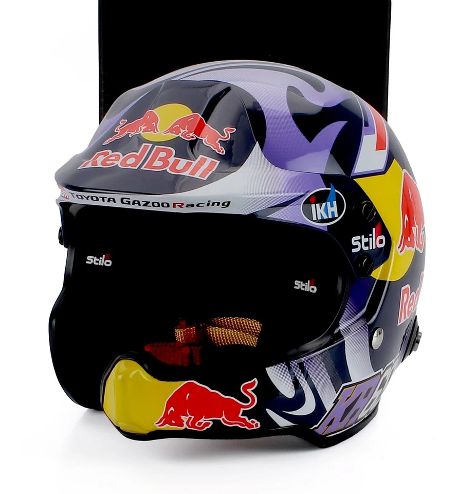 1/2 MINI HELMET - STILO - CASCO HELMET KALLE ROVANPERA TEAM TOYOTA YARIS MH2505 - Immagine 1 di 1
