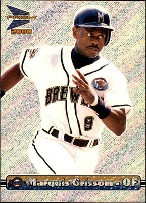 2000 Pacific Prism Rapture Silver #79 Marquis Grissom - BB - Image 1 of 2