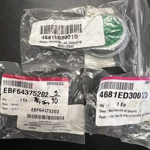 Lot Of 4681ED3001D (2) & EBF64375202 (1) LG Dishwasher Diverter Motor Switch - Picture 1 of 3