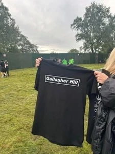 Gallagher Hill Oasis shirt, black, 6 Sizes, Stanley Stella brand as original! - Picture 1 of 5
