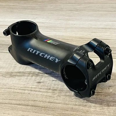 Ritchey WCS C220 Road Stem 1 1/8 90mm 31.8 6 / 84 Degree Black  - Image 1 of 4