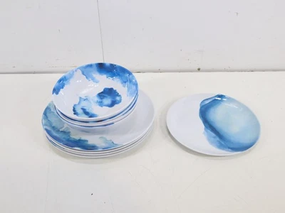 Flamefield Deep Sea Geschirrset 9-teilig Melamin Campinggeschirr Outdoor - Bild 1 von 4