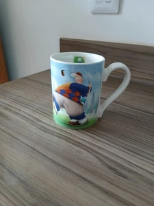 New Portmeirion Golf Mug Gift Golfing Porcelain by Rob Scotton - Picture 1 of 12