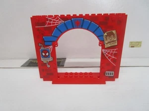 LEGO ROTE TÜRÖFFNUNG/VERKLEIDUNG MIT SPIDER-MAN MUSTER SET 10687 TEIL #15626pb04 - Bild 1 von 4