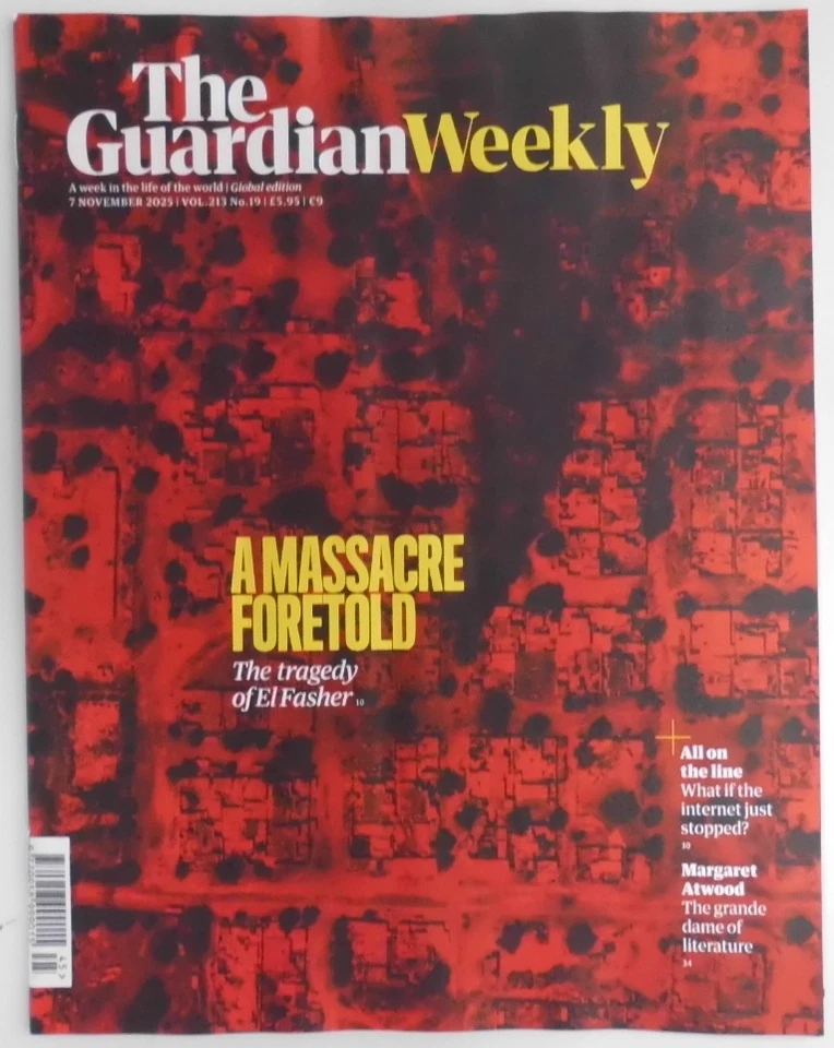 The Guardian Weekly magazine 7th Nov 2025 The tragedy of El Fasher - Image 1 of 1