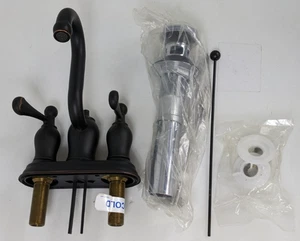 Kohler K11550-4-BRZ Bellhaven Centerset Lavatory Sink Faucet NEW - Picture 1 of 12