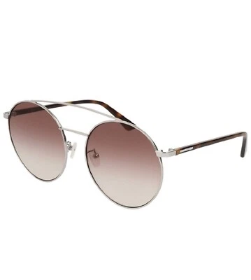 Gafas de sol marrones ALEXANDER MCQUEEN MCQ hombres mujeres nuevas MQ0147SA002 61-19-150 RARAS Foto 1 de 4