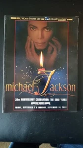MICHAEL JACKSON 30TH ANNIVERSARY SOLO CAREER FINAL! CONCERT PROGRAM BOOK MINT- - Picture 1 of 14