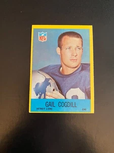 1967 PHILADELPHIA FOOTBALL #63 GAIL COGDILL!! $1 SHIPPING!! - Picture 1 of 2
