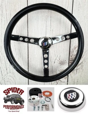 1967-1968 Buick руль 15» ГЛЯНЦЕВЫЙ - Изображение 1 из 4