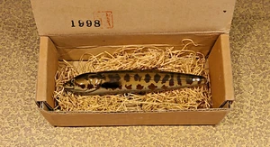 Lunkers Club 98 CAMURUCHI 5 1/4" 1998 Vintage Handcrafted PENCIL BAIT FREE SHIP - Picture 1 of 7