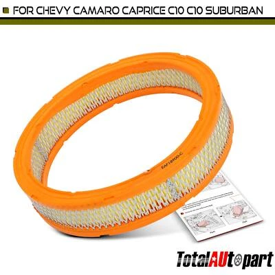 Engine Air Filter for Chevrolet Camaro Blazer Caprice Estate C10 Pickup Bel Air - Image 1 of 4