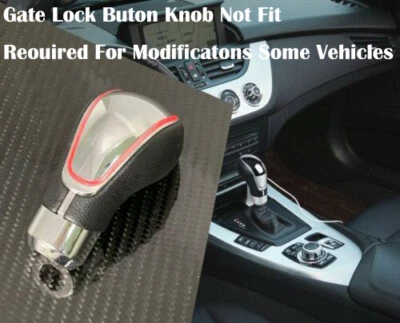 Sensor táctil activado LED perilla de cambio de marchas roja con cargador USB J2 Foto 1 de 2