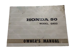 1970 -75 Honda QA50 50cc minibike monkey - owners manual 1344 - Picture 1 of 8