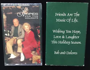 Bob & Dolores Hope Hopes For The Holidays 1993 CASSETTE TAPE NEW! with slipcase! - Picture 1 of 3
