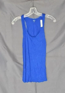 NWT - Madewell Blue Viscose Tank Top - Size Small - Picture 1 of 3