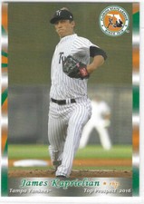 2016 Grandstand FSL Top Prospects #NNO James Kaprielian New York Yankees Tampa