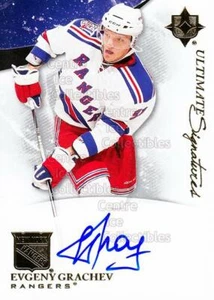 2010-11 UD Ultimate Collection Signatures #USEG Evgeny Grachev - Picture 1 of 1