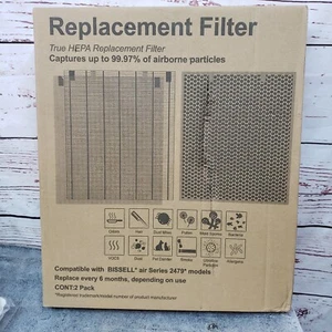 Filtro de repuesto purificador de aire para Bissell air series 2479 - Imagen 1 de 5