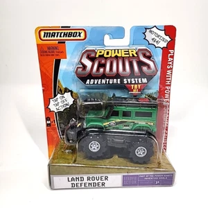 Matchbox Power Scouts Adventure System Land Rover Defender Green - NEW in BOX - Picture 1 of 5